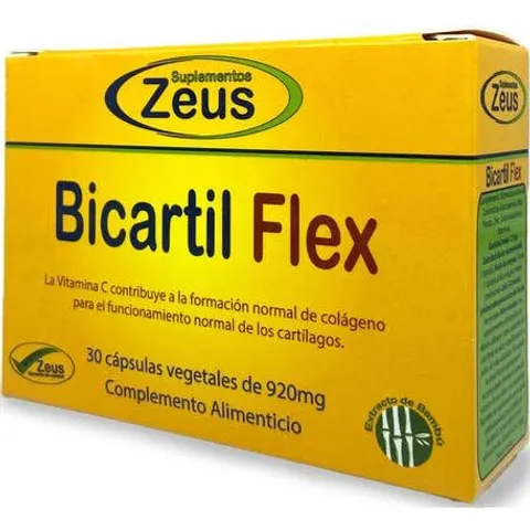 Suplementos Zeus Bicartil Flex 30 caps – imagen 2
