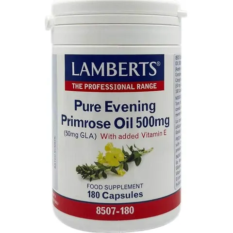 Lamberts ACEITE DE PRÍMULA 500mg 180 Caps – imagen 4
