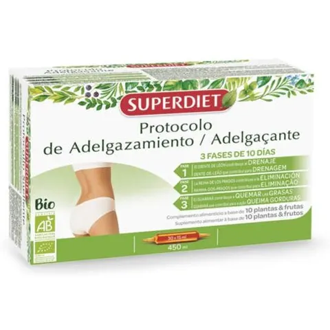 Superdiet Protocolo Adelgazamiento 30 Ampollas – imagen 3