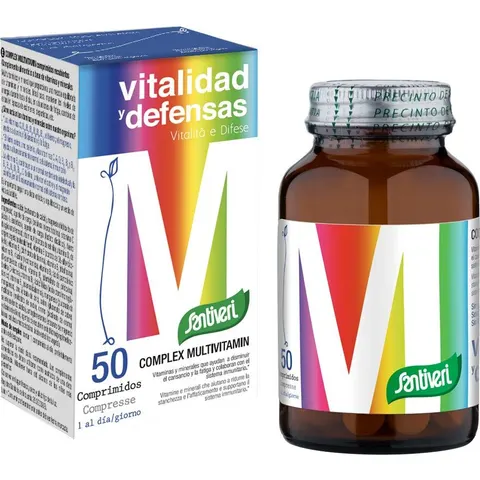 Santiveri BIOCOMPLEX MULTIVITAMIN 40 VCaps – imagen 2