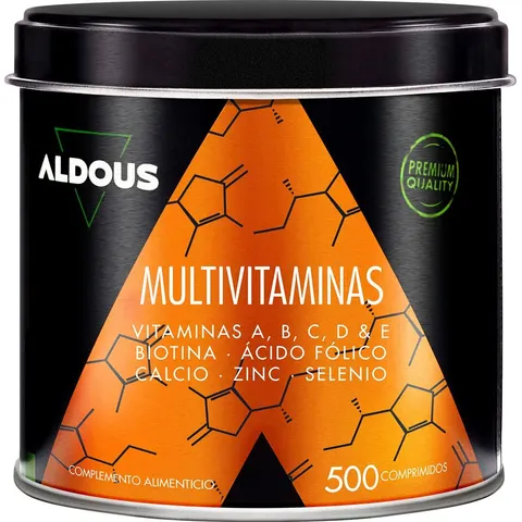 Aldous Multivitaminas 500 Comprimidos – imagen 2
