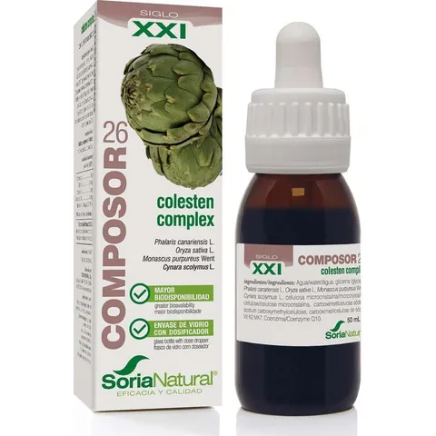 Soria Natural Composor 26 - Colesten Complex 50ml – imagen 2