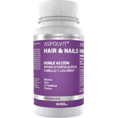 Aspolvit Hair & Nails 60 Cápsulas – imagen 2