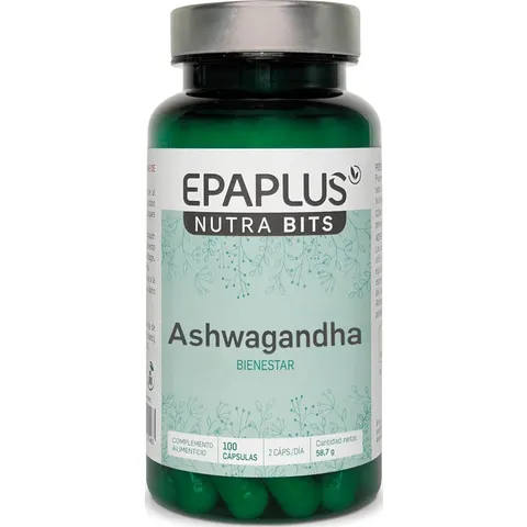 Epaplus Nutra Bits Ashwagandha 100 Cápsulas – imagen 2
