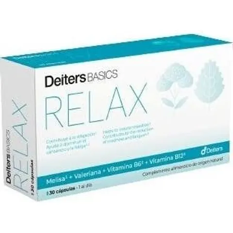 Deiters Basics Relax 30 Cápsulas – imagen 3