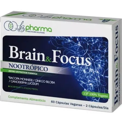Lb pharma brain&focus 60cap. – imagen 4