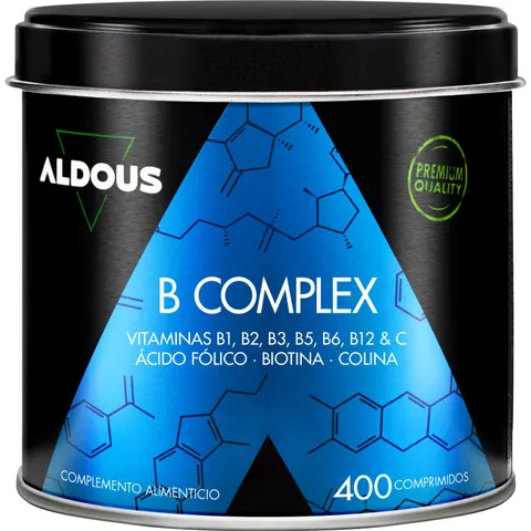 Aldous Bio Vitamina B Complex + Vitamina C 400 Comprimidos – imagen 4