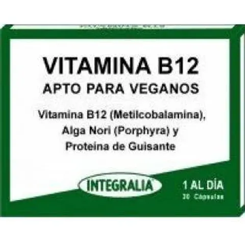 Integralia Vitamina B12 30 Cápsulas – imagen 4
