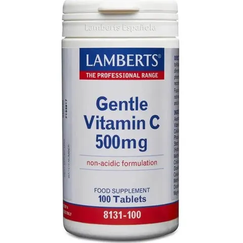 Lamberts Gentle Vitamina C 500 mg 100 comp – imagen 4