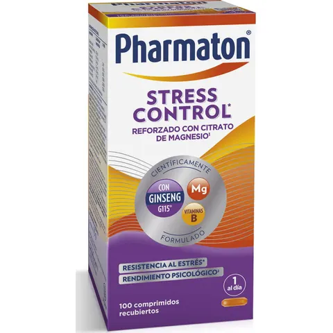 Pharmaton Stress Control 100 Comprimidos Recubiertos – imagen 2