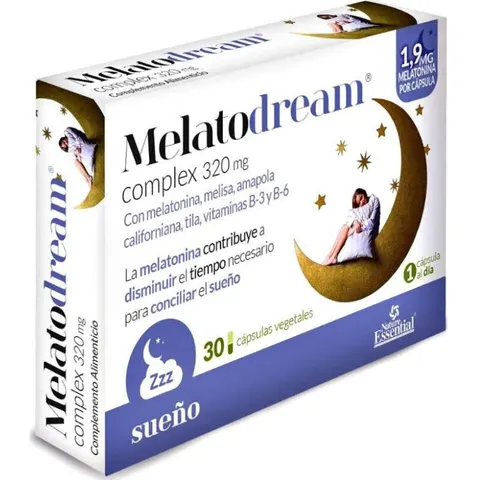 Nature Essential Melatodream 320mg 30 VCaps – imagen 2