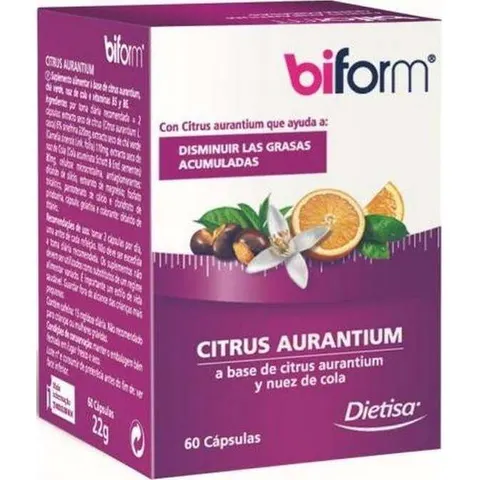 Biform Citrus Aurantium 60 Cápsulas – imagen 2