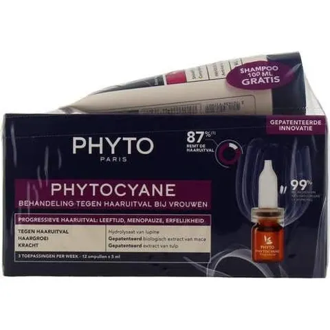 Phytocyane Mujer Caída Progresiva + Champú Estuche 2 pz – imagen 3