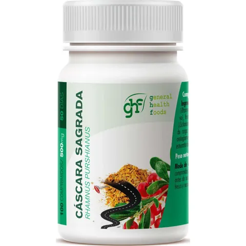 Ghf cascara sagrada 500mg. 100comp. – imagen 3