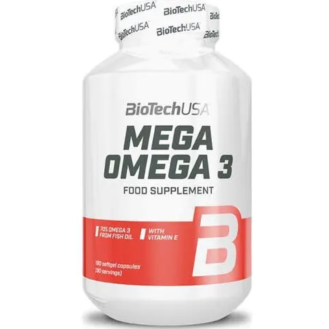 Biotech USA Mega Omega 3 180 Caps – imagen 2