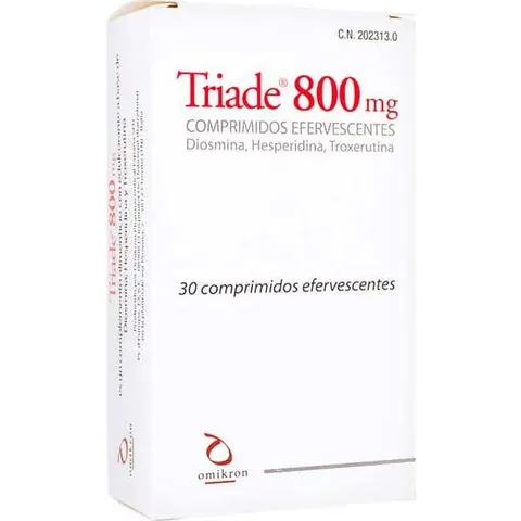 Omikron triade 800mg 30comp efervescentes – imagen 2