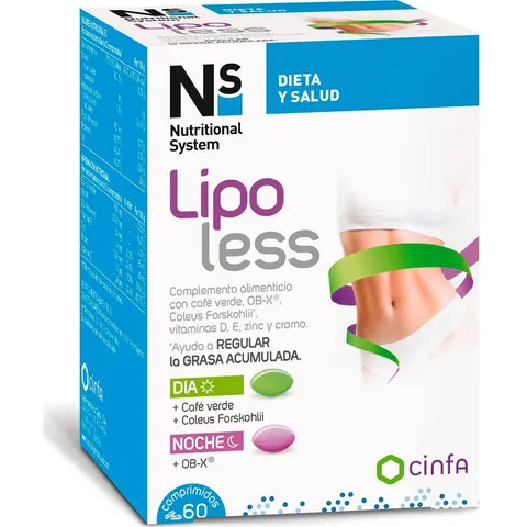 Ns ns lipoless 60 comp – imagen 2