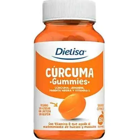 DIELISA Cúrcuma 60 gummies – imagen 2