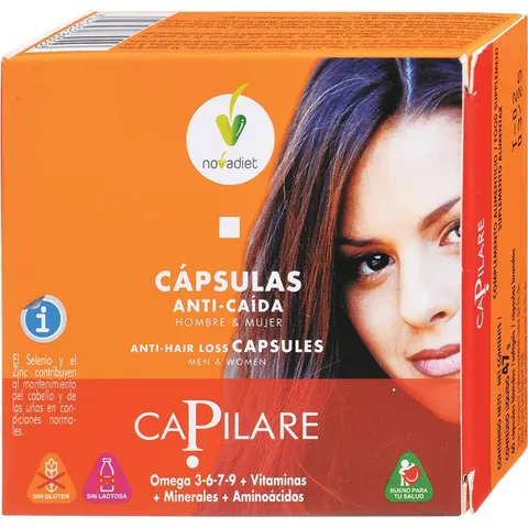 Novadiet CAPILARE ANTICAÍDA 60 Caps – imagen 4