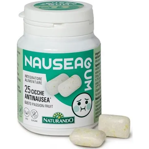 Naturando NauseaGum 25 uds – imagen 3