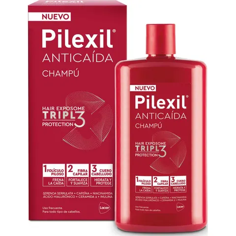 Pilexil Champú Anticaída Triple 450ml – imagen 2
