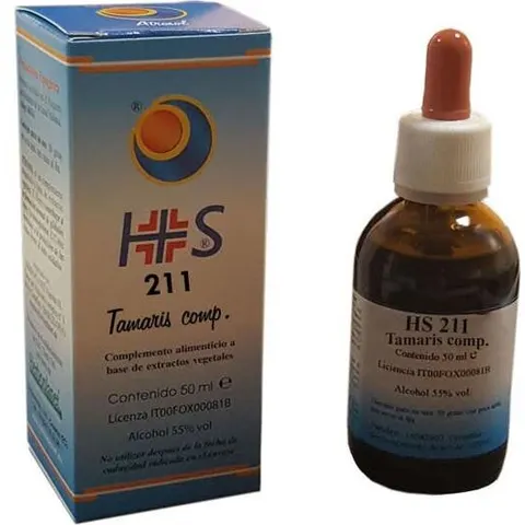 Herboplanet HS 211 Tamaris Comp Gotas 50 ml – imagen 4