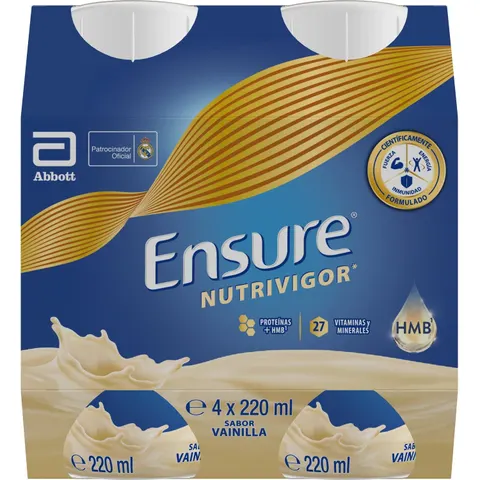 Ensure nutrivigor vainilla 4x220ml. – imagen 2