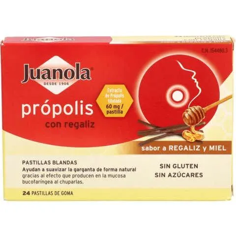 Juanola Própolis Con Regaliz – imagen 2