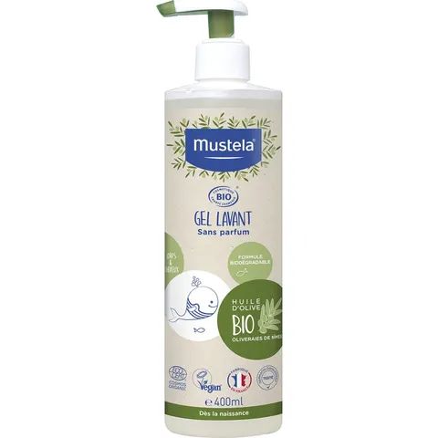 Mustela Gel Champú Bio 400ml – imagen 4