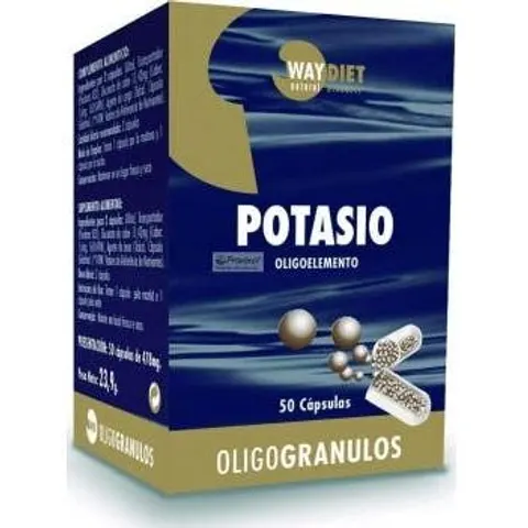 Waydiet Potasio Oligoranulo 50 Cápsulas – imagen 4