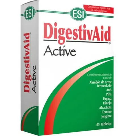 ESI Digestivaid Active 45 tabletas – imagen 2