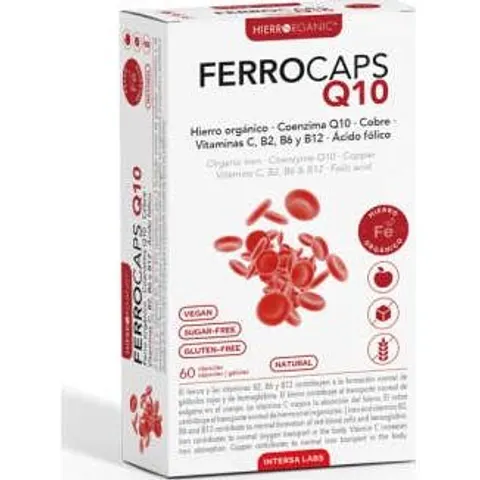 Intersa ferrocaps q10 60cap. – imagen 2