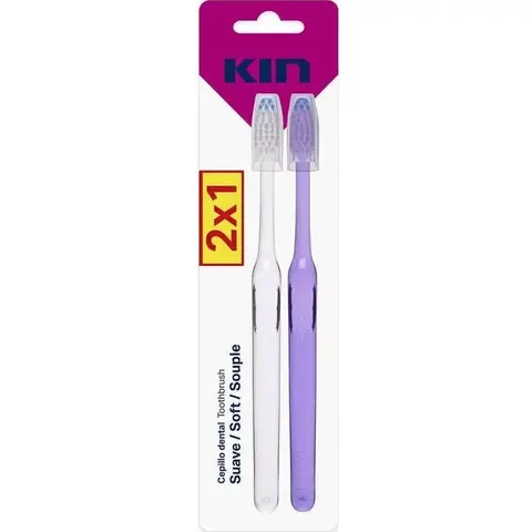 Kin Cepillo Dental Suave 2 uds – imagen 2