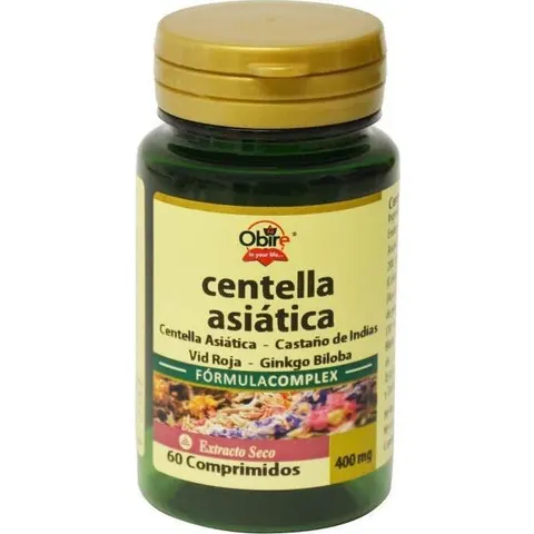 Obire Centella Asiática Complex 400 mg 60 Comprimidos – imagen 3