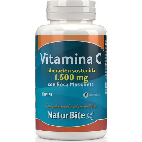 Naturbite Vitamina C 1500 Mg 90 Tabletas – imagen 4