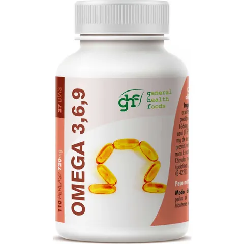 GHF Omega 3-6-9 110 Perlas – imagen 2