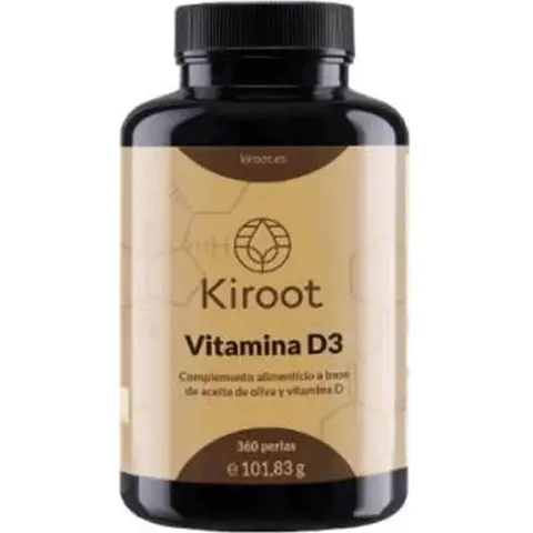Kiroot Vitamina D3 360 Perlas – imagen 3