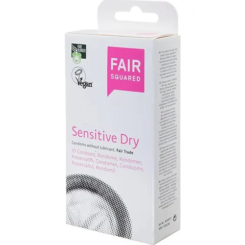 Fair Squared Preservativos Sensitive Dry 10uds – imagen 4