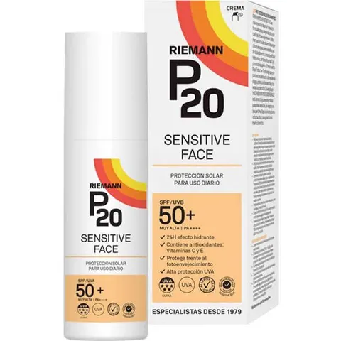 P20 Face Sensitive SPF50 50 ml – imagen 2
