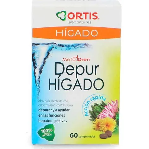 Ortis Depur Higado 60 comp – imagen 2