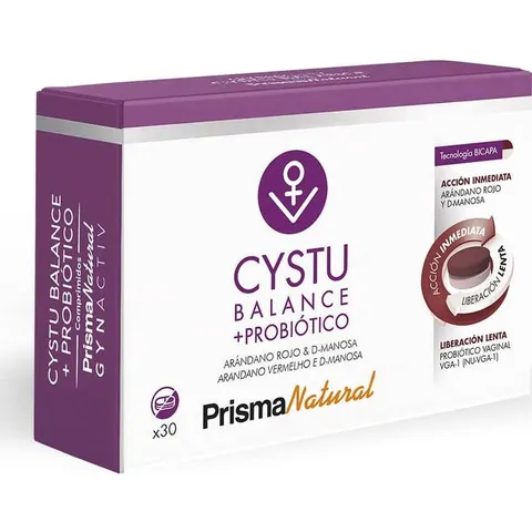 Prisma Natural Cystu Balance +Probiótico 30 comp – imagen 3