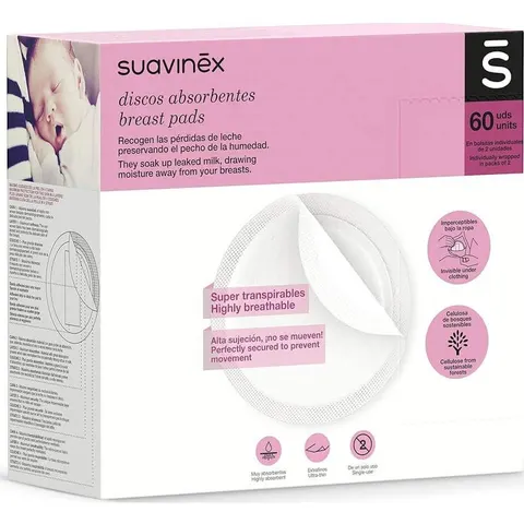 Suavinex Discos Absorbentes 60 uds – imagen 2