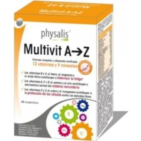 Physalis multivit a-z 45comp. – imagen 3