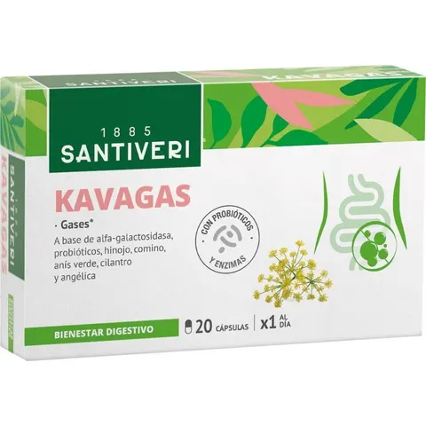 Santiveri Kavagas 20 Cápsulas – imagen 3