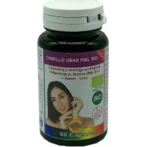 Robis Cabello Uñas Piel Bio 60 Caps – imagen 3