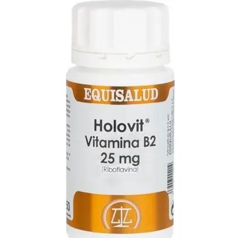 Equisalud holovit vit. b2 25mg. 50cap. – imagen 3