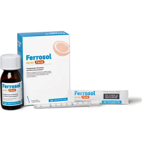 Laboratorios Viñas Ferrosol Gotas Forte 30 ml – imagen 3