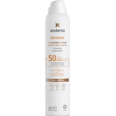 Sesderma Repaskin Spray Solar Transparente SPF50 200 ml – imagen 2