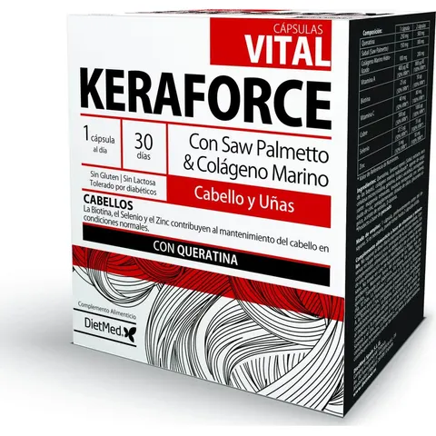 Dietmed keraforce vital 30cap. – imagen 5