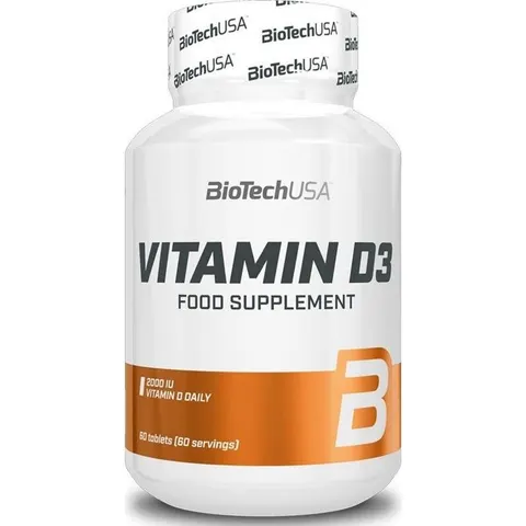 Biotech USA VITAMINA D3 60 Tabs – imagen 2